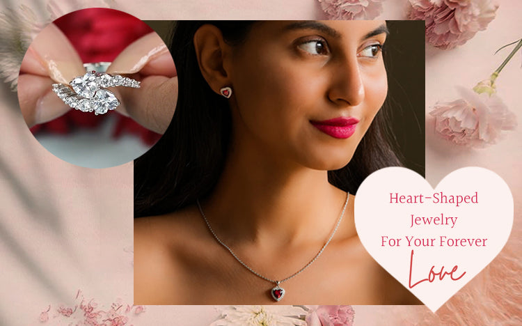 Heart Shaped Jewelry For Valentines Day