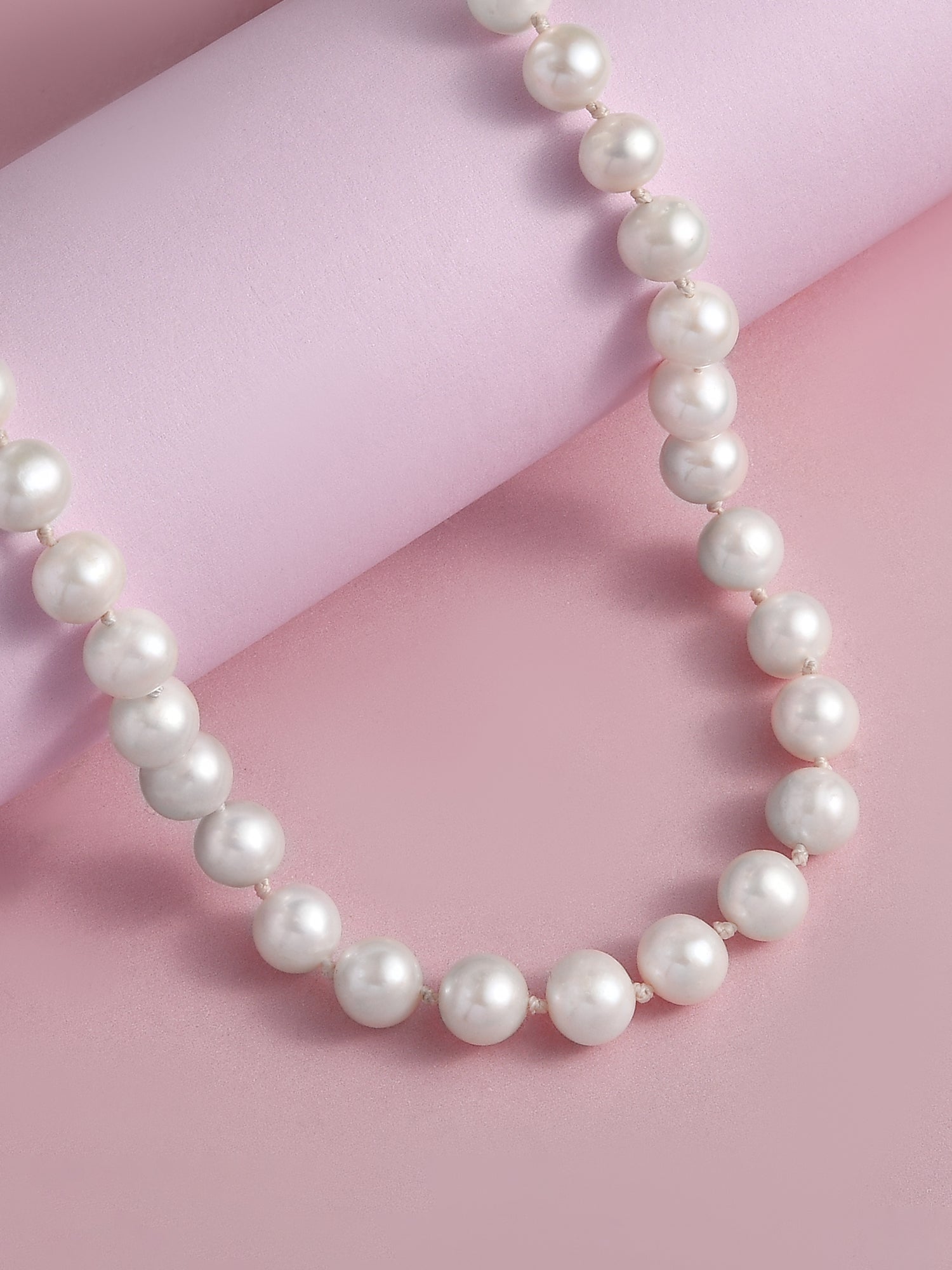 Freshwater Pearl Necklace For Women 7-8mm