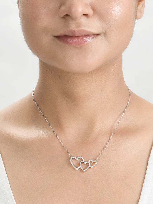 Interlocking Hearts Necklace-1