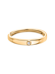 Solitaire Band Ring For Men-4