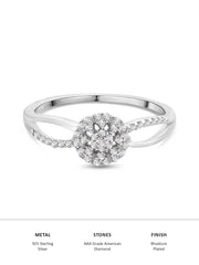 Silver Charm Ring For Women-4