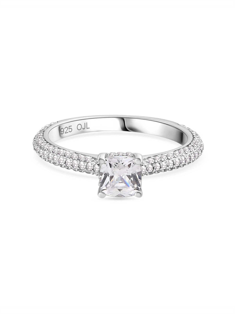 Ornate Jewels 1 Carat Women Solitaire Engagement Ring-2