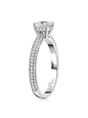 Ornate Jewels 1 Carat Women Solitaire Engagement Ring-3
