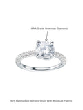 BUY 2 CARAT SOLITAIRE ENGAGEMENT RING