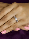 1 Carat Single Solitaire Engagement Ring For Women-2