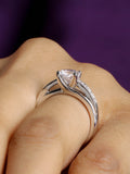 1 Carat Single Solitaire Engagement Ring For Women-3