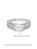 1 Carat Single Solitaire Engagement Ring For Women-5