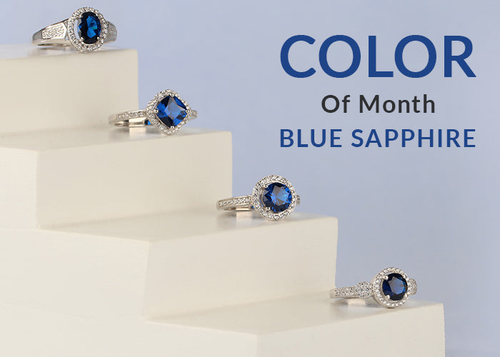 Color of the month blue sapphire