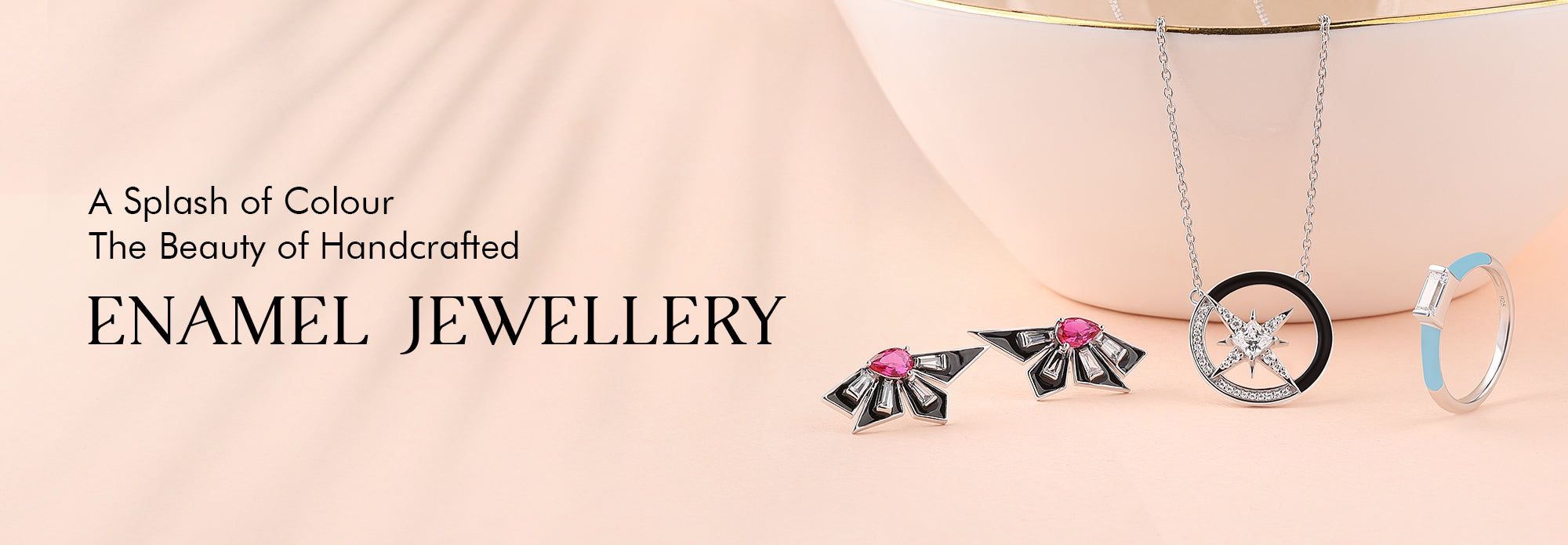 Ornate Jewels Launches Enamel Jewellery