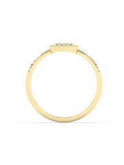 Glory Diamond Ring In yellow Gold-3