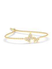 Radiant Butterfly Gold Bracelet for Women | Gold Jewellery
