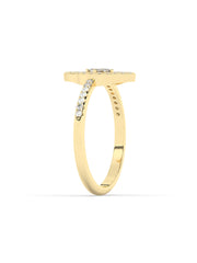 Glory Diamond Ring In yellow Gold-4