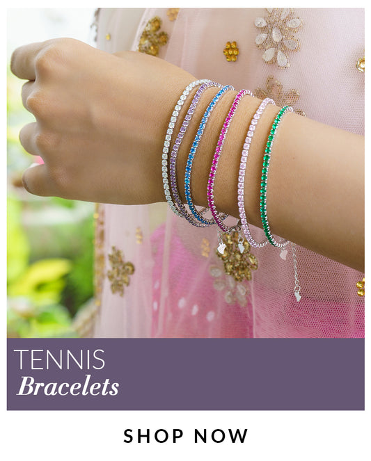 Stunning 925 Silver Tennis Bracelets