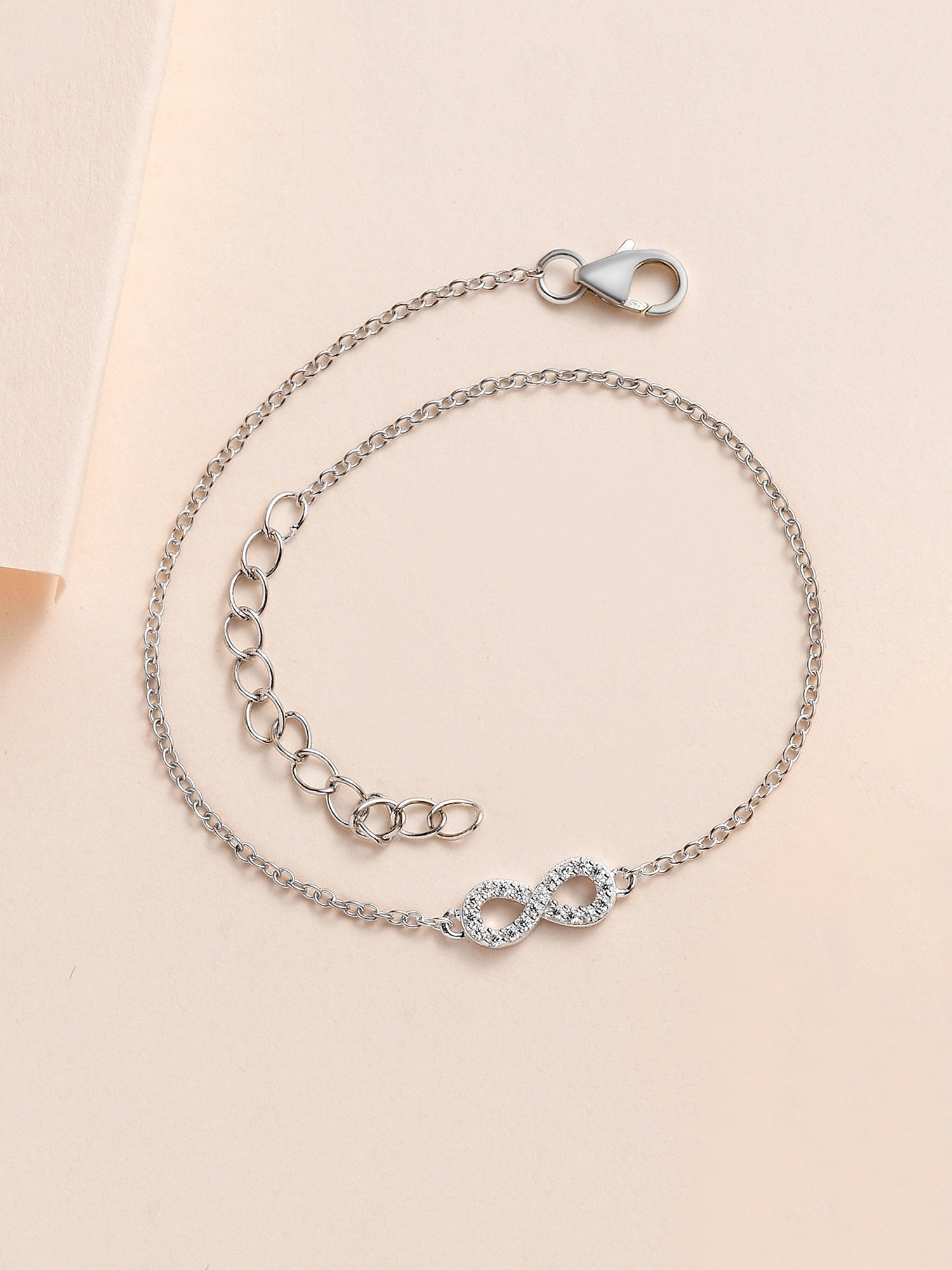 Infinity Silver Bracelet