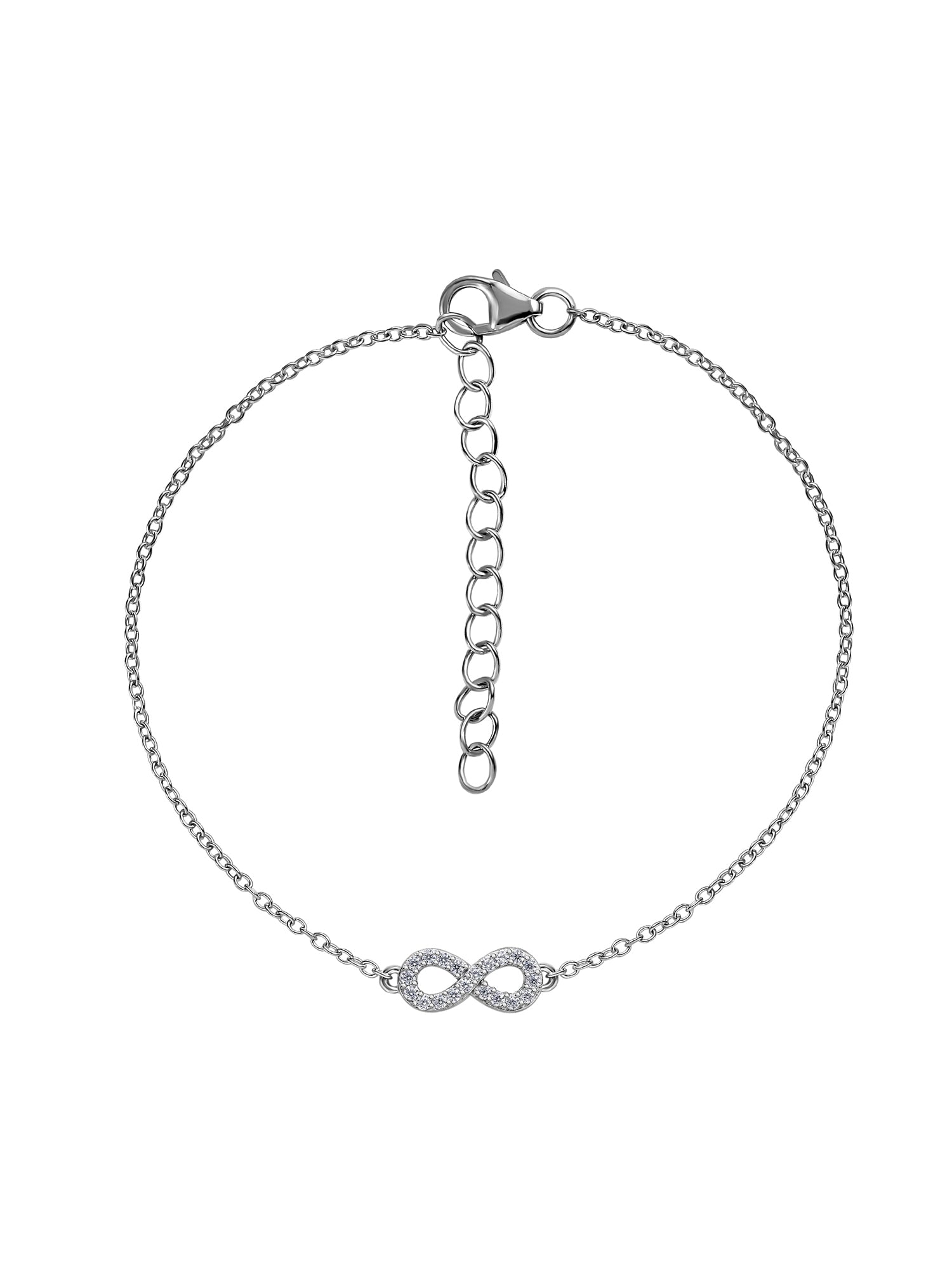 Infinity Silver Bracelet-2