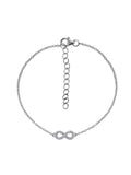Infinity Silver Bracelet-1
