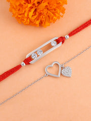 Solitaire Rakhi Set For Bhaiya Bhabhi