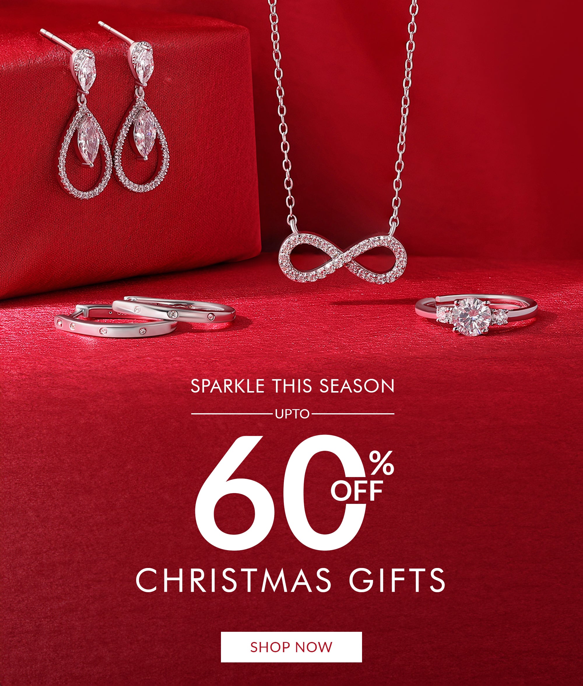 Buy Silver Jewellery Christmas gifts at 60% off by Ornate Jewels