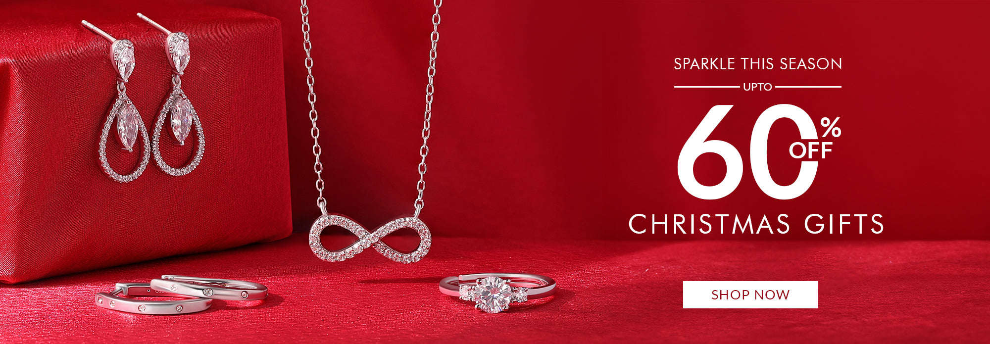 Buy Silver Jewellery Christmas gifts at 60% off by Ornate Jewels