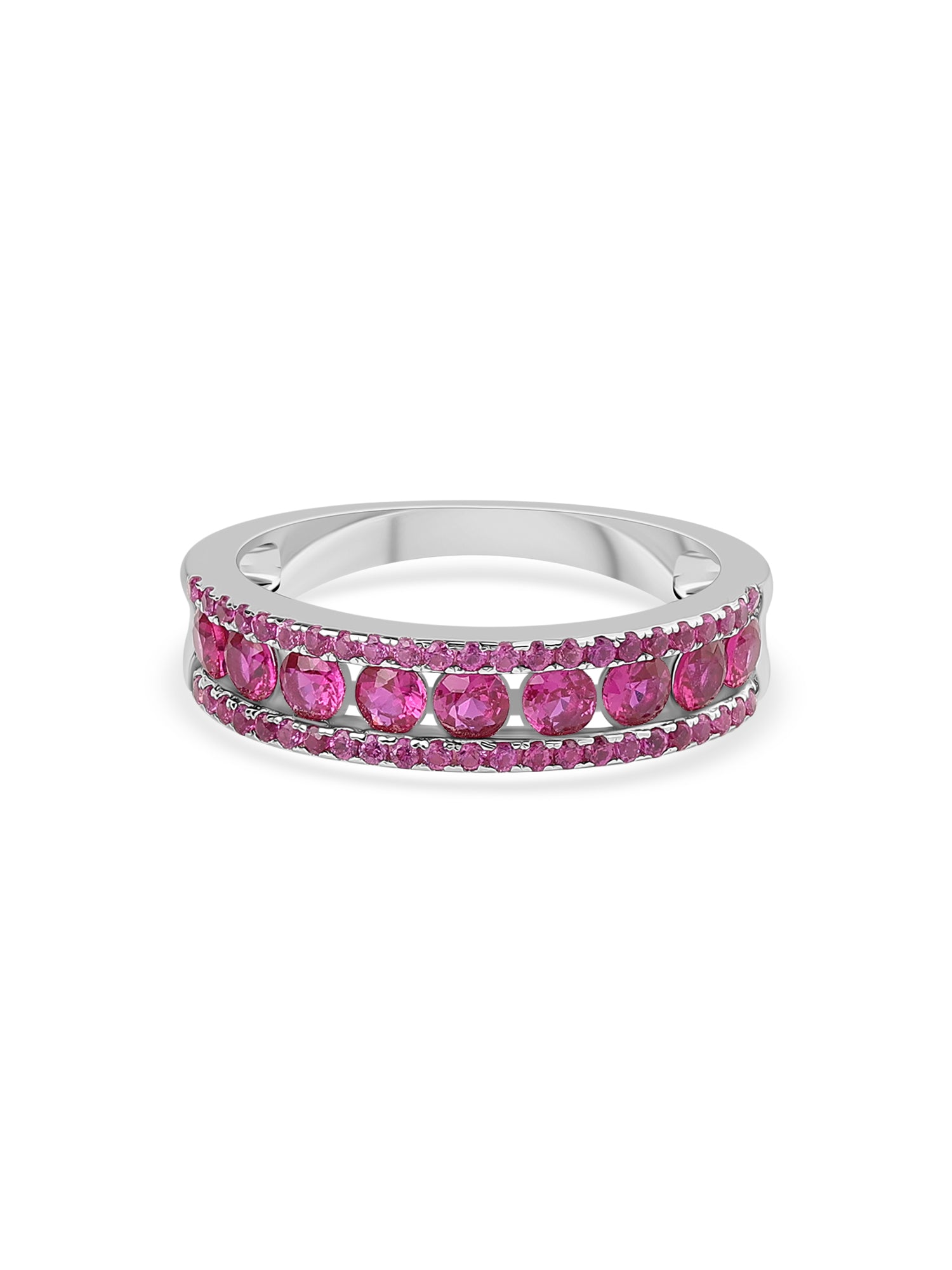 Celia Eternity Ruby Band Ring