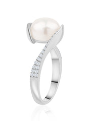 Ornate Grace Pearl Ring-2