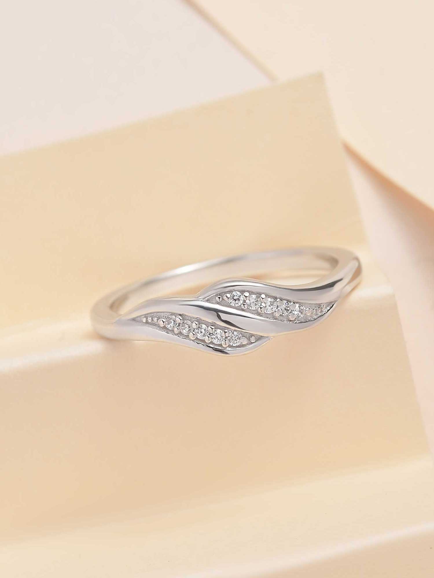 In Love Simple Band Ring For Women