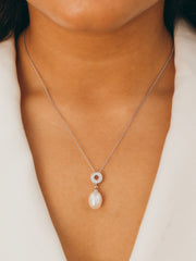 Love Circle Pure Pearl Pendant