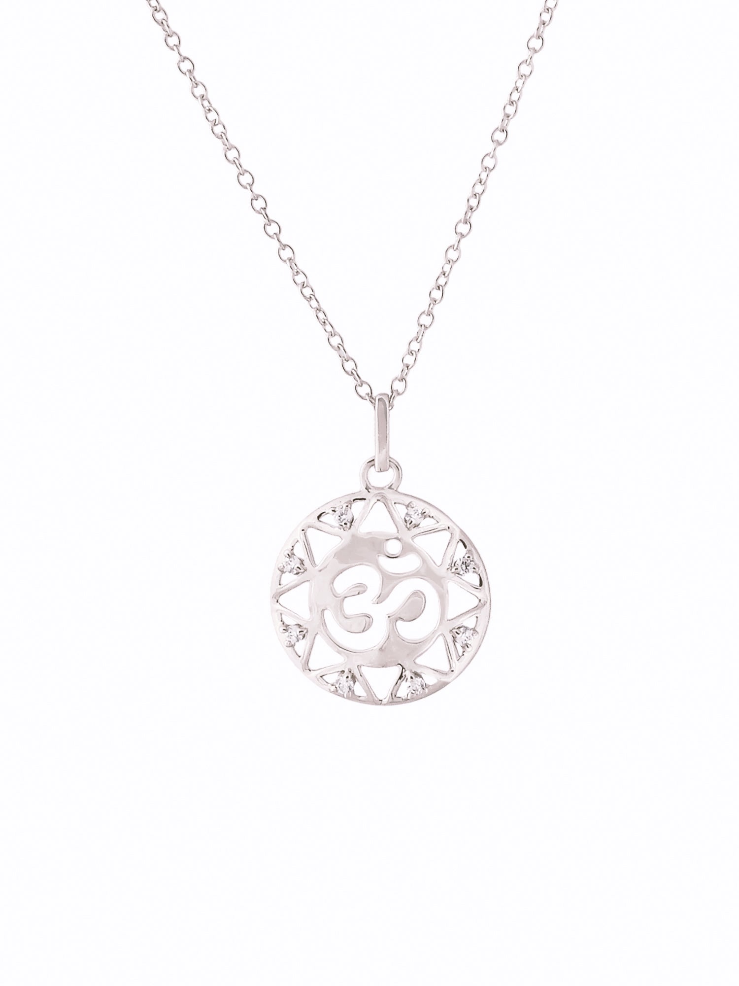 925 SILVER OM NECKLACE