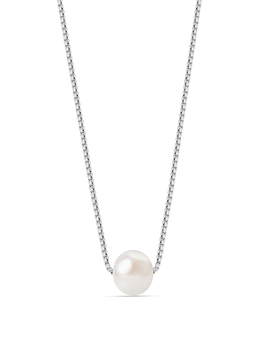 Daily Wear Solitary Pearl Necklace-4