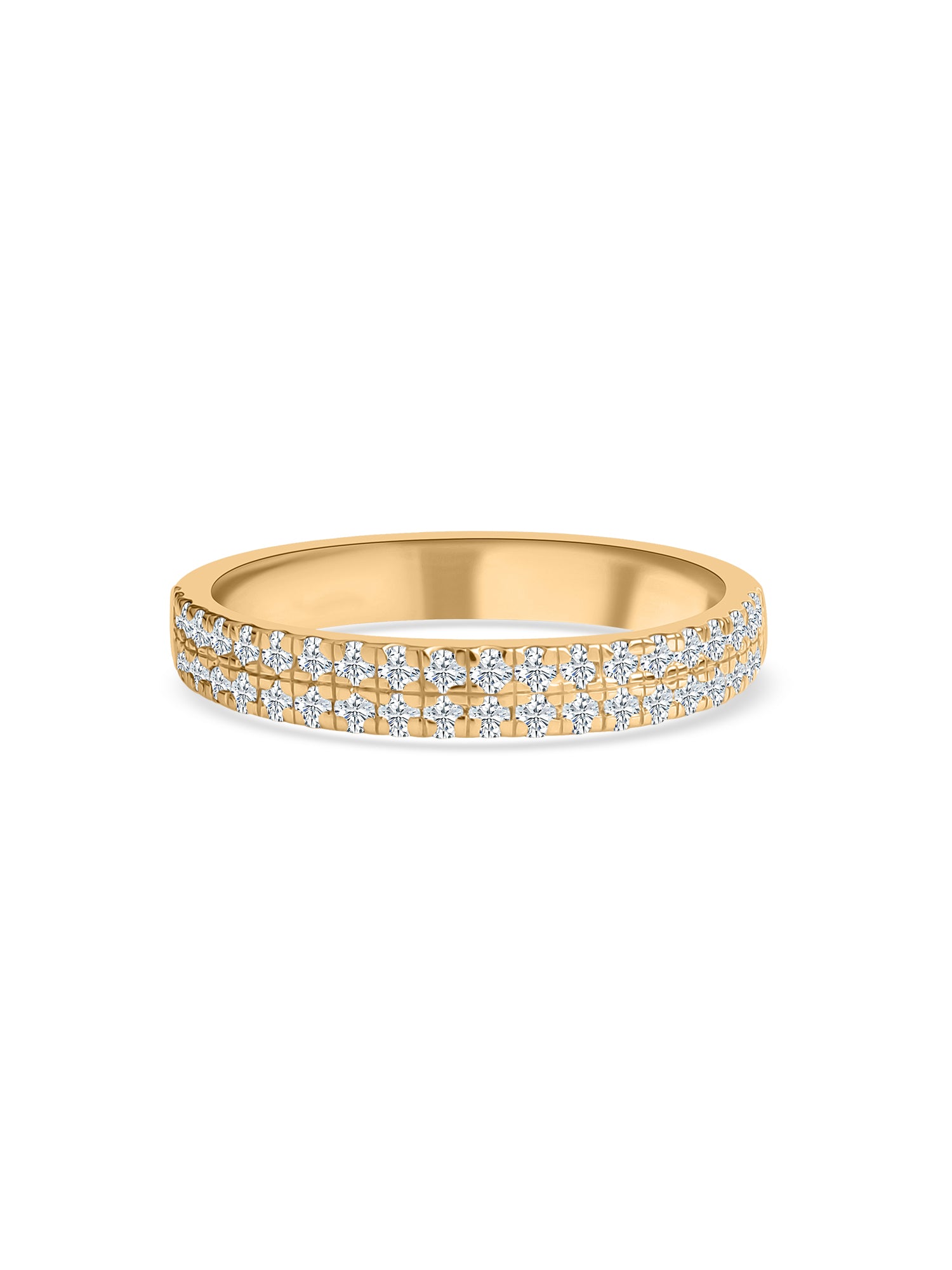 Enchante Lab Diamond Band Ring For Women