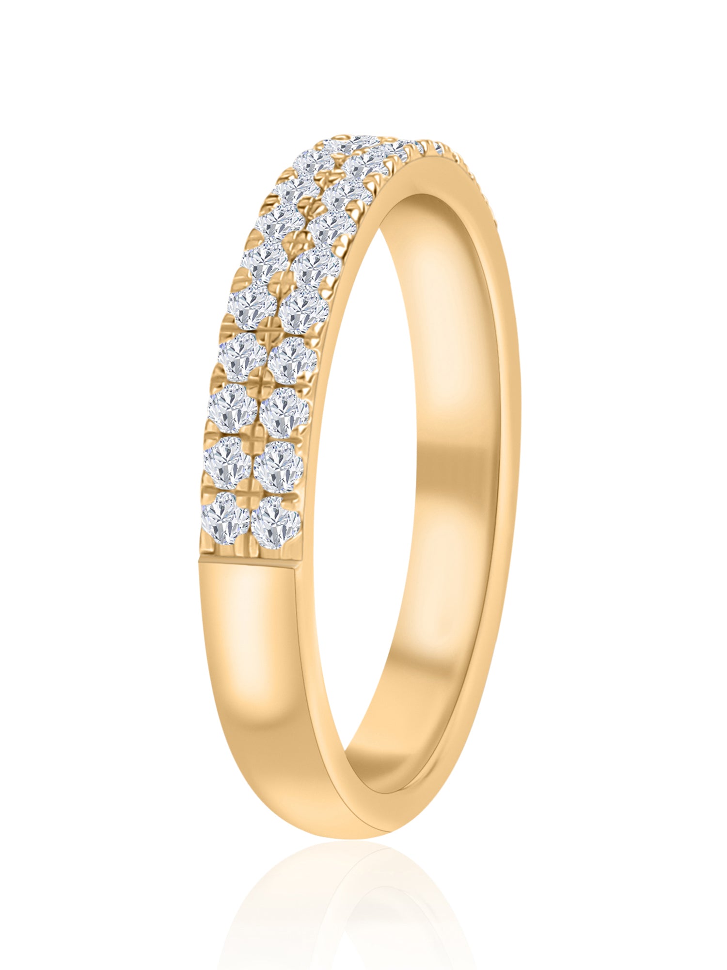 Enchante Lab Diamond Band Ring For Women-1