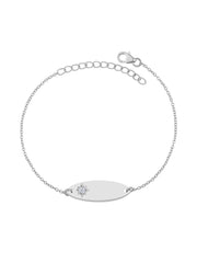 925 Silver Star Rakhi Bracelet For Brother-1