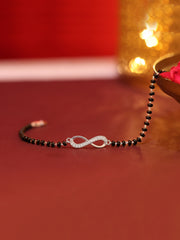 Infinity Mangalsutra Bracelet For Wife