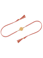 Jai Ganesha Gold Rakhi For Brother-2