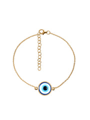 Evil Eye Silver Bracelet For Women-5