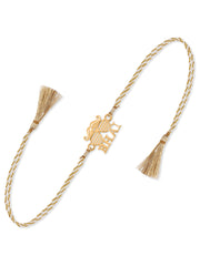 Golden Chic Bhai Silver Rakhi For Brother-2