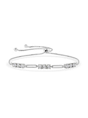 Lab Diamond Solitaire Bracelet For Women