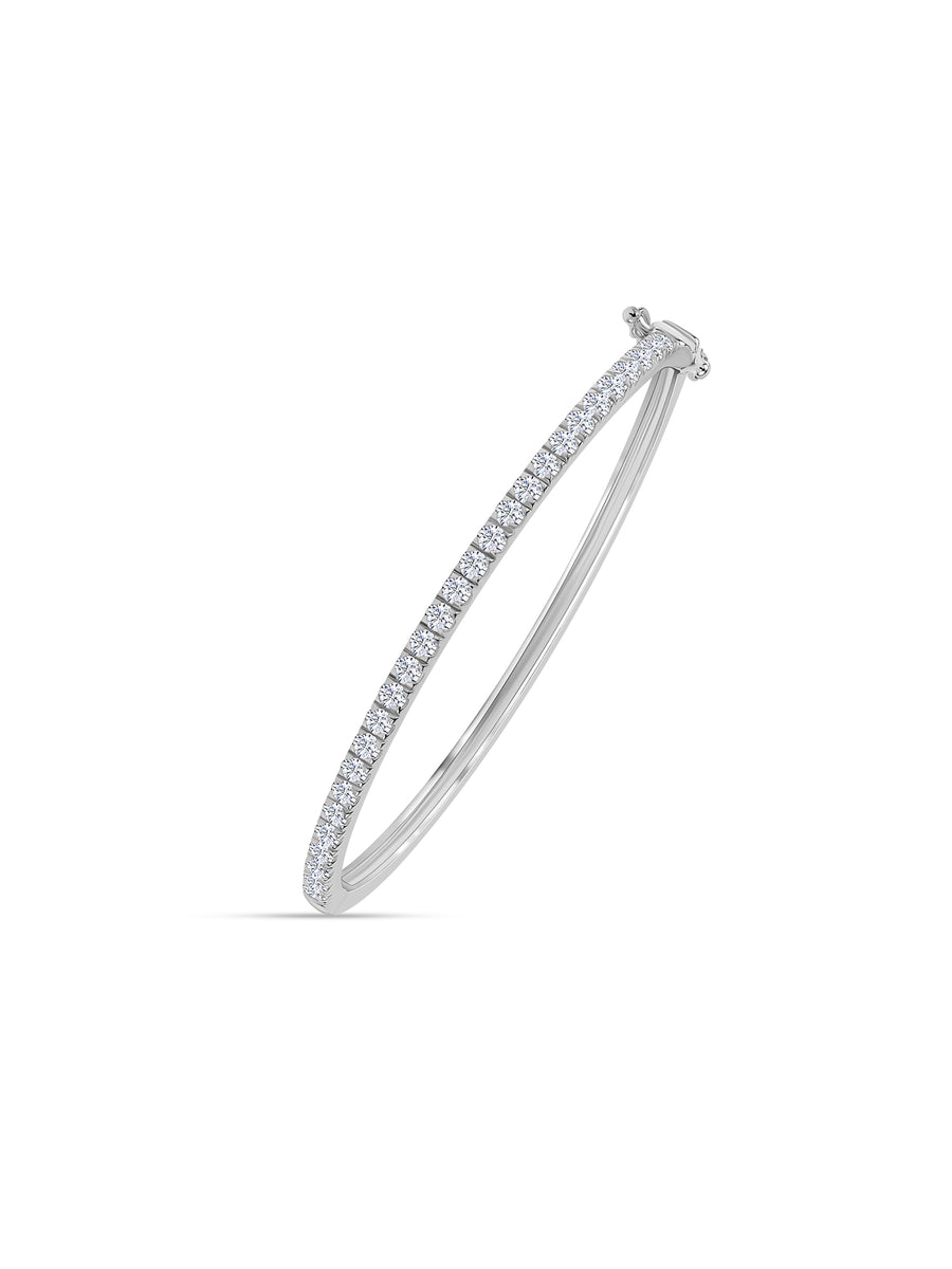 Half Eternity Bangle For Women - Size 2.4