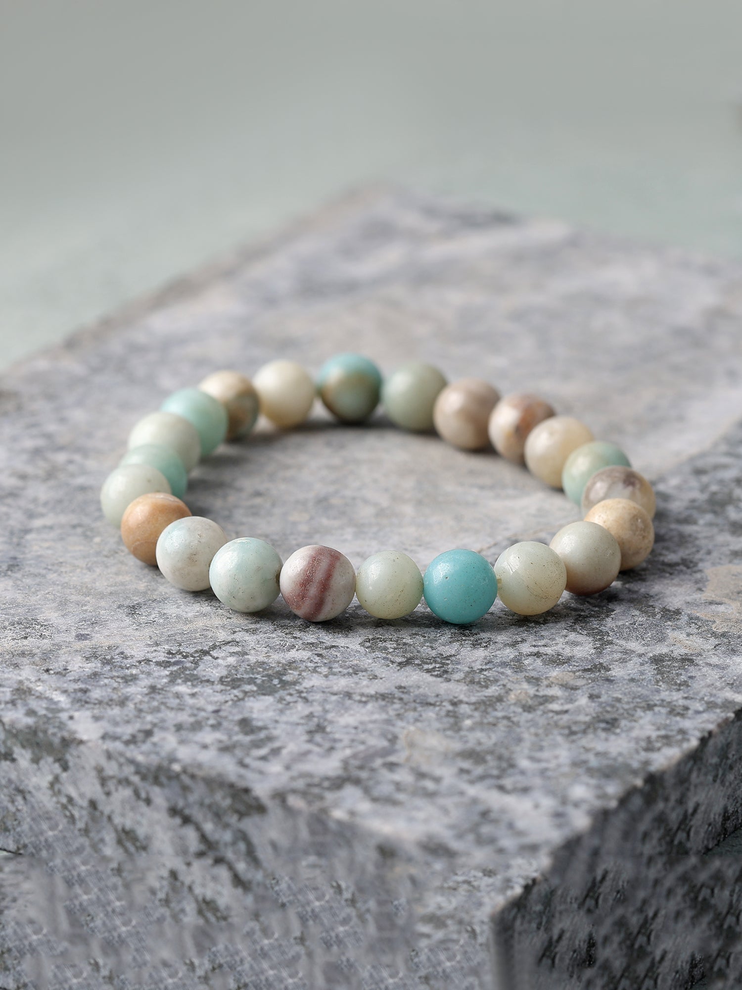 Amazonite Beads Bracelet