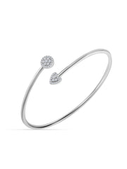 Heart Flex Bangle For Women-2