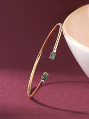 Emerald Bangle For Women - Size 2.4