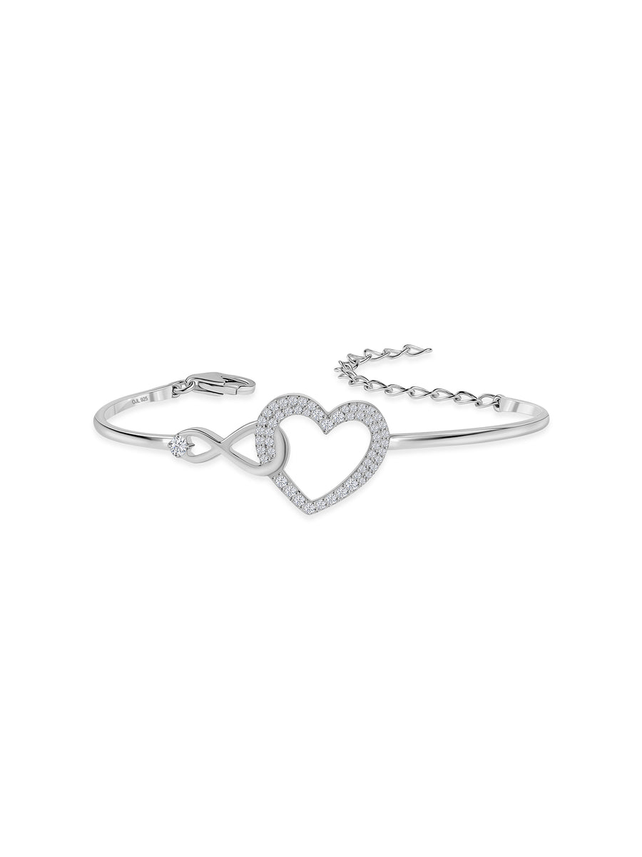 Infinite Love Bangle For Women