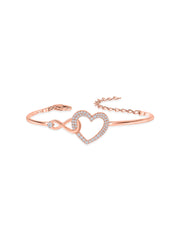 Infinite Love Rose Gold Bracelet For Women