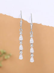 Diamond Look Dangler Earrings For Women-5