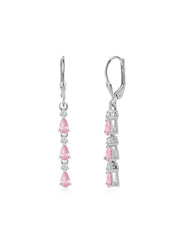 Linear Pink Earrings For Women