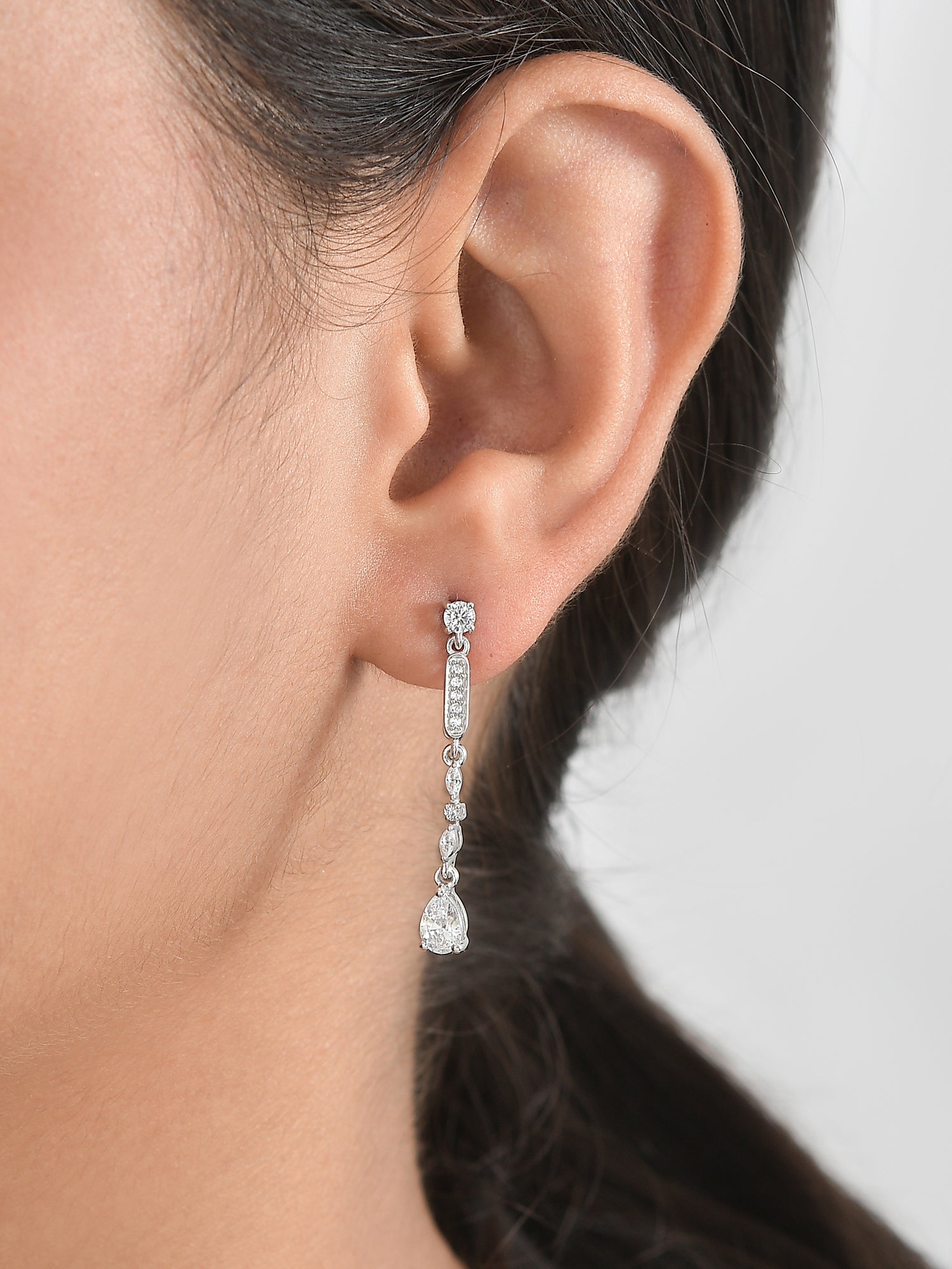 Dazzle Long Earrings For Women