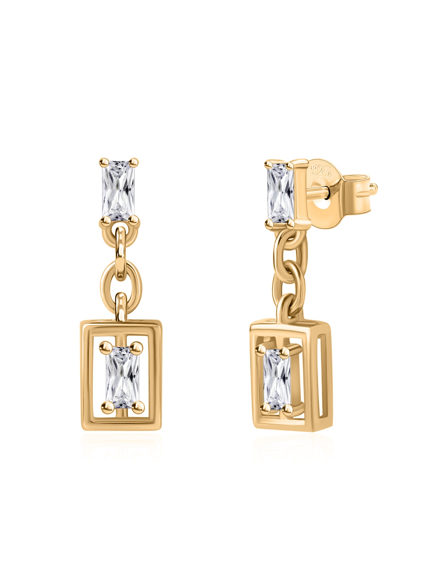 Gold Dangler Earrings For Women