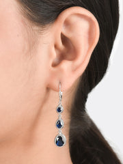 Pretty In Blue Long Earring For Women