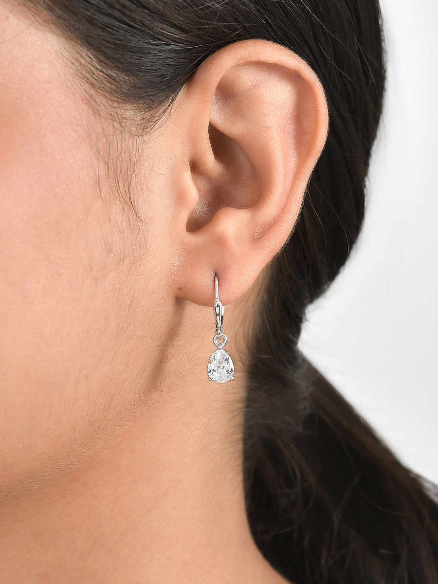 Diamond Look Drop Earring For Women-1