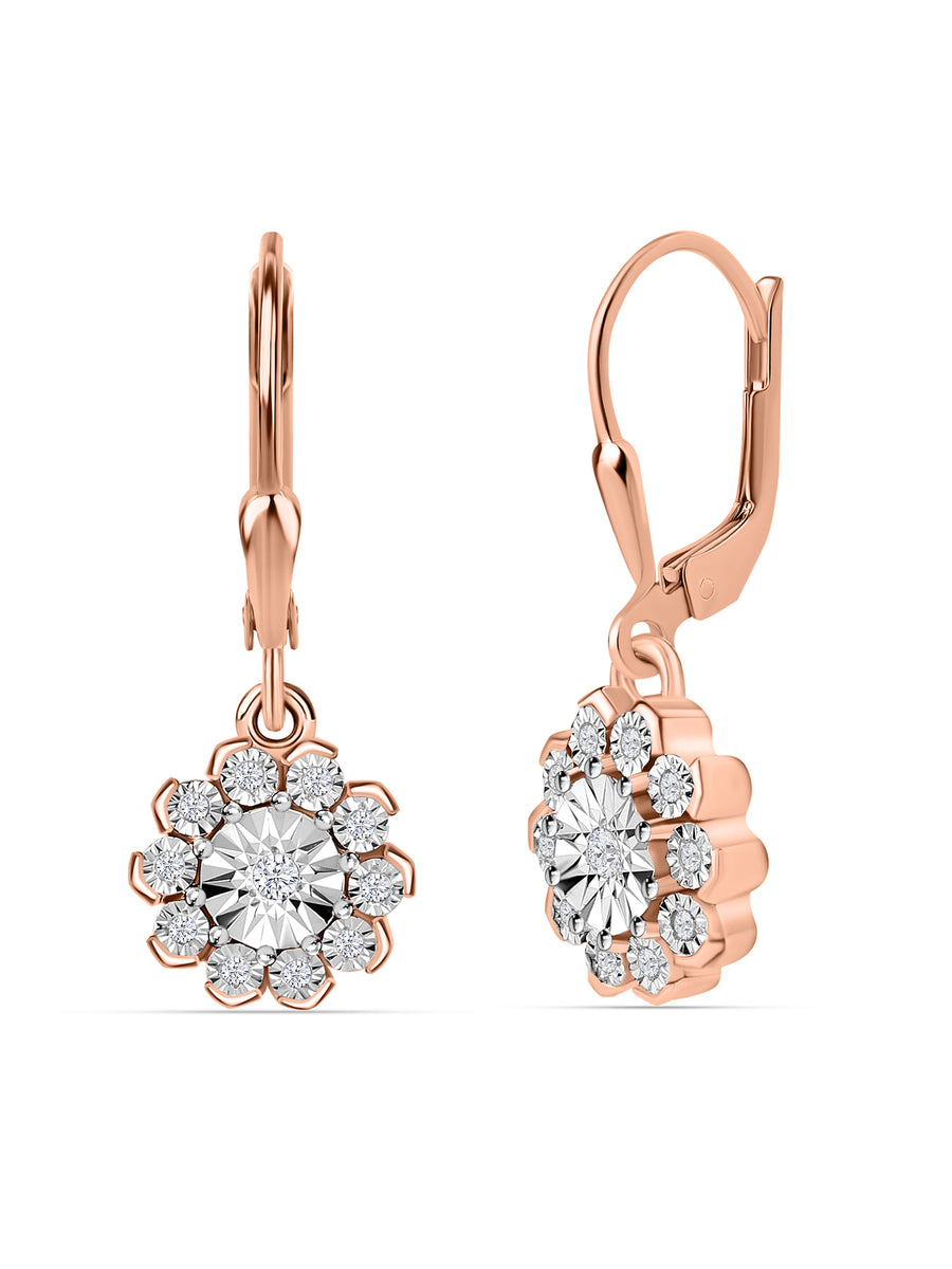 Trendy Lab Diamond Earrings For Women